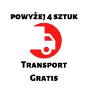 Powyżej 4 sztuk transport gratis