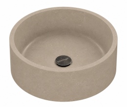 Umywalka nablatowa Silestone Integrity Zoe Top Bao Coral Clay Colour w wykończeniu Suede