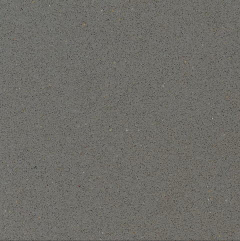 Silestone Gris Expo prezentująca strukturę materiału z subtelnymi kolorowymi drobinami