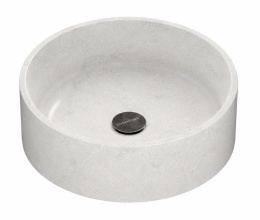 Nablatowa umywalka Silestone Integrity Zoe Top Bao Lagoon z delikatną strukturą i subtelnym użyleniem