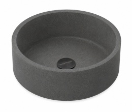 Umywalka nablatowa Silestone Integrity Zoe Top Bao Marengo w grafitowym kolorze z matowym wykończeniem Suede