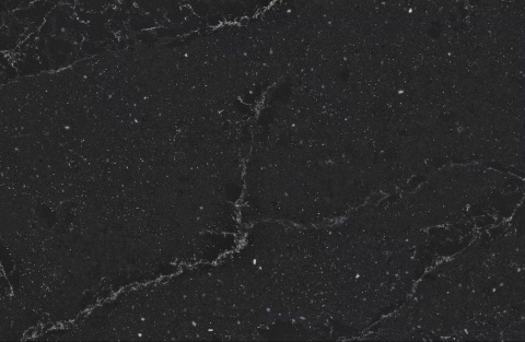 Silestone Romantic Ash – ciemny dekor z jasnym użyleniem i drobnymi punktami