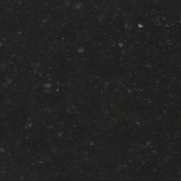 Próbka koloru Silestone Arden Blue z ciemną powierzchnią i subtelnymi mineralnymi drobinami