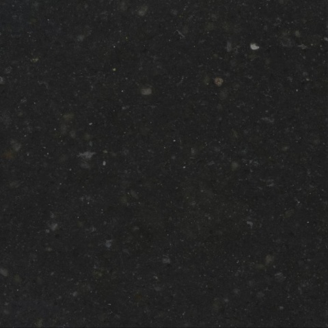 Próbka koloru Silestone Arden Blue z ciemną powierzchnią i subtelnymi mineralnymi drobinami