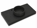 Umywalka Silestone Integrity Zoe Top Bao Arden Blue Poler z blatem wykonywanym na wymiar i pogrubioną krawędzią 10 cm