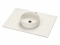 Umywalka z Blatem pod wymiar - Silestone Integrity Zoe Top Bao Blanc Élysée - blat pogrubiony 1,2 cm