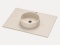 Umywalka z Blatem pod wymiar - Silestone Integrity Zoe Top Bao Calacatta Tova - blat pogrubiony 1,2 cm