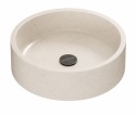 Umywalka Silestone Integrity Zoe Top Bao Calacatta Tova z delikatnym użyleniem w ciepłej tonacji