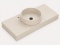Umywalka z Blatem pod wymiar - Silestone Integrity Zoe Top Bao Calacatta Tova - blat pogrubiony 10 cm