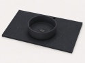 Integrity Zoe Top Bao Charcoal Soapstone z cienkim blatem Silestone o prostej krawędzi 1,2 cm