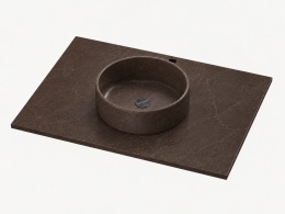 Silestone Integrity Zoe Top Bao Château Brown z blatem na wymiar 1,2 cm