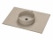 Umywalka z Blatem pod wymiar - Silestone Integrity Zoe Top Bao Coral Clay Colour- blat pogrubiony 1,2 cm