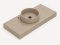 Umywalka z Blatem pod wymiar - Silestone Integrity Zoe Top Bao Coral Clay Colour - blat pogrubiony 10 cm