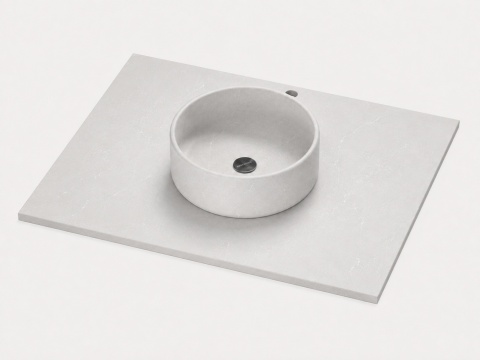 Silestone Integrity Zoe Top Bao Desert Silver z cienkim blatem pod wymiar o prostej krawędzi 1,2 cm