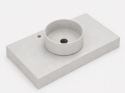 Integrity Zoe Top Bao Desert Silver z blatem Silestone pod wymiar i pogrubioną krawędzią do 10 cm