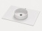 Umywalka z Blatem pod wymiar - Silestone Integrity Zoe Top Bao Eclectic Pearl - blat pogrubiony 1,2 cm