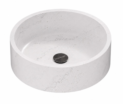 Umywalka Silestone Integrity Zoe Top Bao Eclectic Pearl w polerowanym wykończeniu