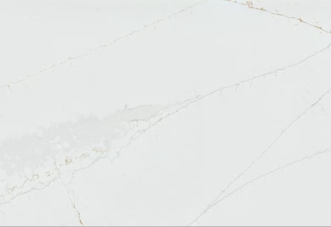 Silestone Ethereal Glow – jasny dekor z delikatnym szarym użyleniem i subtelnymi złotymi akcentami