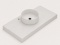 Umywalka z Blatem pod wymiar - Silestone Integrity Zoe Top Bao Ethereal Glow - blat pogrubiony 10 cm
