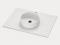 Umywalka z Blatem pod wymiar - Silestone Integrity Zoe Top Bao Ethereal Noctis - blat pogrubiony 1,2 cm