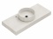 Umywalka z Blatem pod wymiar - Silestone Integrity Zoe Top Bao Lagoon - blat pogrubiony 10 cm