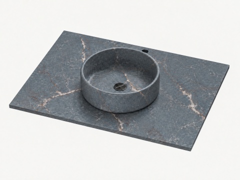 Silestone Integrity Zoe Top Bao Parisien Bleu z blatem pod wymiar 1,2 cm