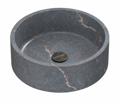 Umywalka Silestone Integrity Zoe Top Bao Parisien Bleu – detal misy