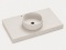 Umywalka z Blatem pod wymiar - Silestone Integrity Zoe Top Bao Rivière Rose - blat pogrubiony 10 cm