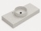 Umywalka z Blatem pod wymiar - Silestone Integrity Zoe Top Bao Stellar Blanco 13 - blat pogrubiony 10 cm