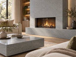 Assoluto Black – granit naturalny 20 i 30 mm Brushed o ciemnej, jednolitej powierzchni.