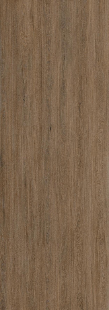 Laminam KI NO BI Kuri Naturale – ciepły karmelowy dekor z delikatnym rysunkiem drewna.
