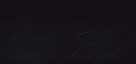 Konglomerat kwarcytowy SiQuartz NERO Venato Satyna 2 cm, rozmiar 321x162 cm, wykończenie satyna