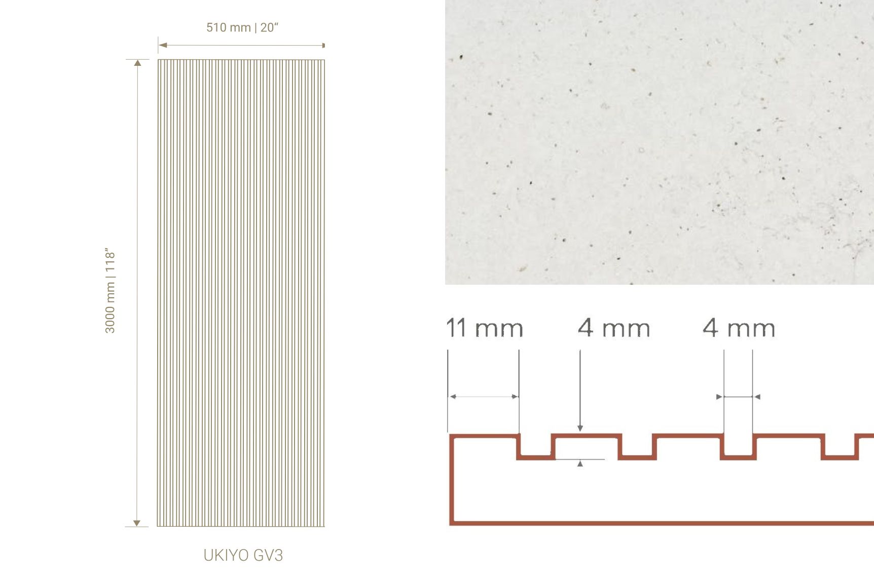 Silestone UKIYO – Lime Delight GV3: Piękno pionowej rytmiki w architekturze wnętrz