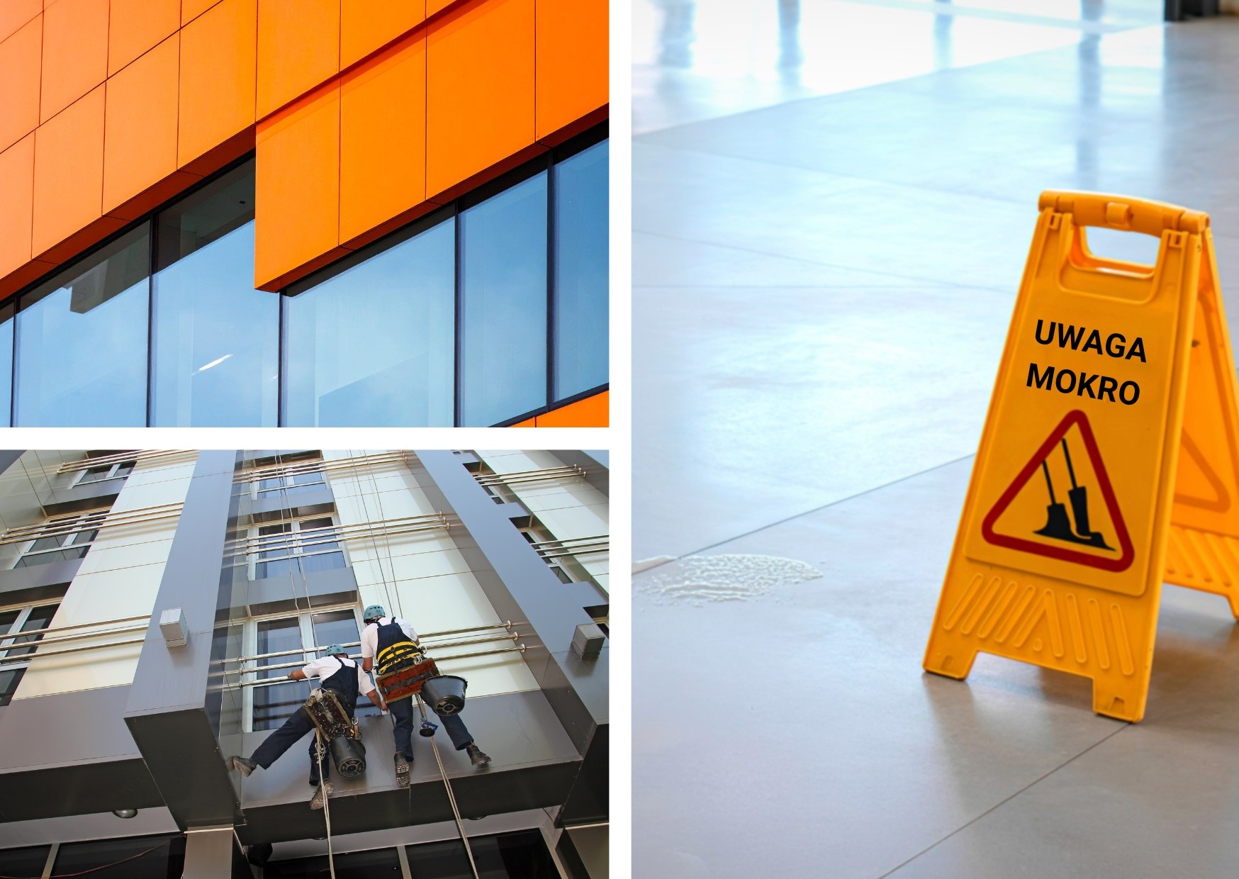 Mycie elewacji oraz posadzek z kamienia i spiek&oacute;w kwarcowych w budynkach użytkowych