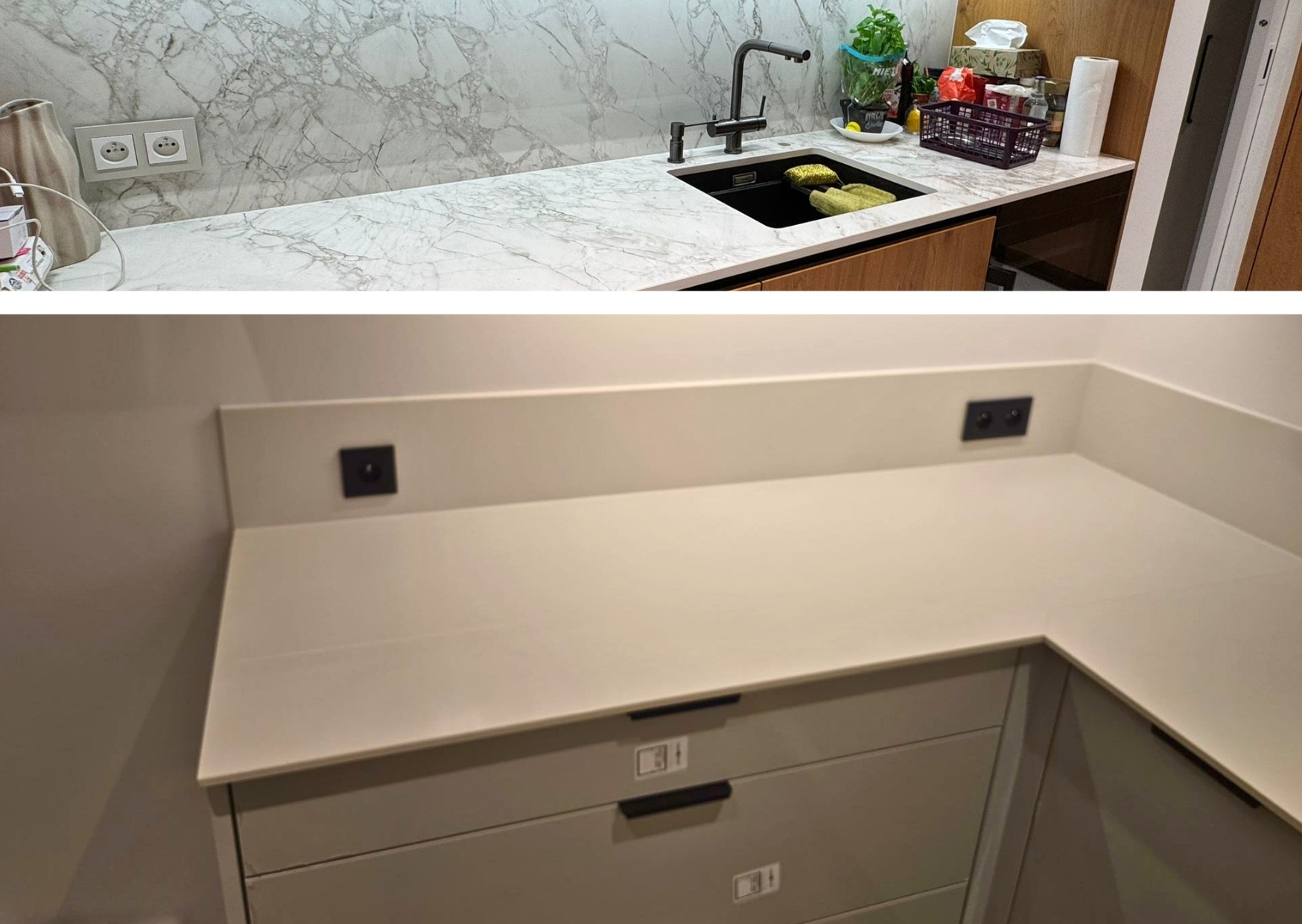 blaty ze spieku kwarcowego